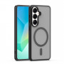 iLike Mag Matt capa para Samsung Galaxy A16 4G / A16 5G / A17 4G / A17 5G com abertura grande para a câmara, preta
