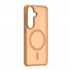 iLike Mag Matt capa para Samsung Galaxy A16 4G / A16 5G / A17 4G / A17 5G com abertura grande para a câmara, castanha