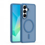 iLike Mag Matt capa para Samsung Galaxy A16 4G / A16 5G / A17 4G / A17 5G com abertura grande para a câmara, azul-escura