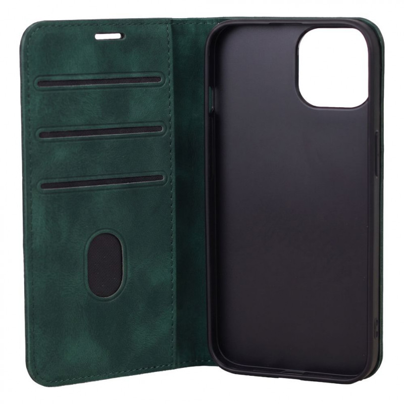 TFO Smart Suede capa para iPhone 17 Pro 6,3 / iPhone 18 Pro 6,3, verde