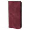 TFO Smart Suede capa para iPhone 17 Pro 6,3 / iPhone 18 Pro 6,3, bordô