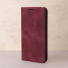 TFO Smart Suede capa para iPhone 17 Pro 6,3 / iPhone 18 Pro 6,3, bordô