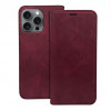 TFO Smart Suede capa para iPhone 17 Pro Max 6,9 / iPhone 18 Pro Max 6,9, bordô