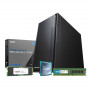 Computador de secretária PCBuilder OFFICE MASTER Core, Intel i5-12400, 16 GB DDR4, SSD M.2 NVMe de 480 GB, Windows 11 Pro