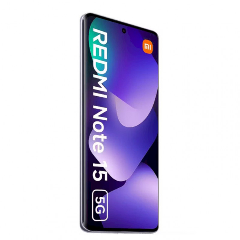 Xiaomi Redmi Note 15 5G smartphone, Dual SIM, 12 GB + 512 GB, roxo névoa