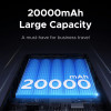 Ugreen PB550 power bank, 20000 mAh, cinzento