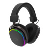 Headset gaming sem fios over-ear Redragon FURY WRS H831, preto