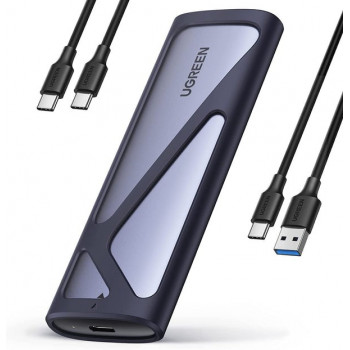 Ugreen CM400 90264 caixa para SSD M.2, USB 3.2 Gen 2, cinzenta