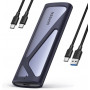 Ugreen CM400 90264 caixa para SSD M.2, USB 3.2 Gen 2, cinzenta