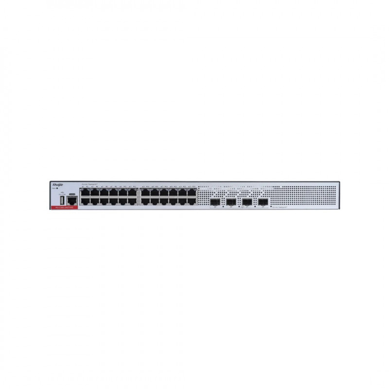 Ruijie RG-CS83-24GT4XS switch, 24 portas + 4x SFP+
