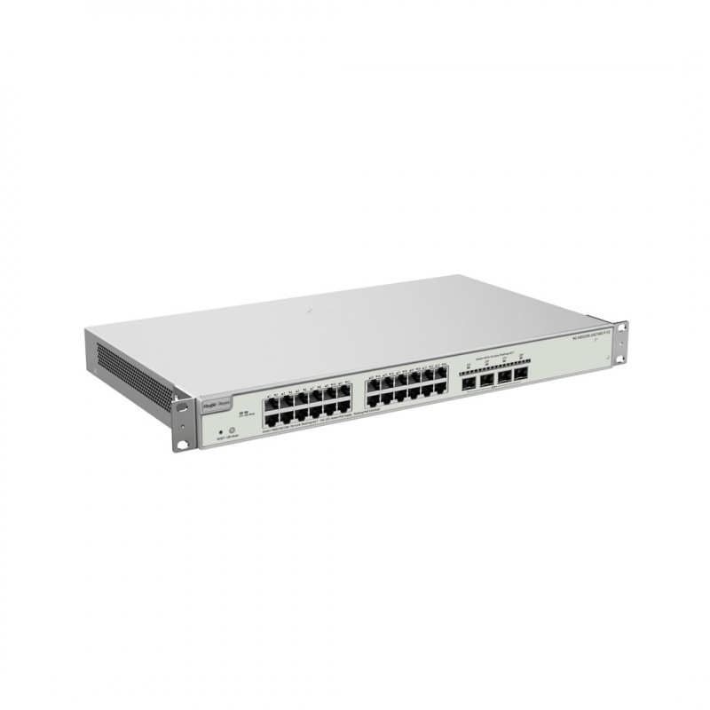 Reyee RG-NBS5200-24GT4XS-P-V2 switch PoE gerível, 24 portas + 4x SFP+