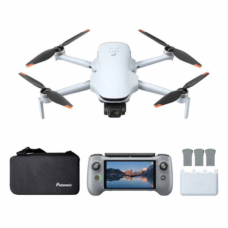 Drone Potensic Atom 3 Fly More Combo com comando RC PTD 2