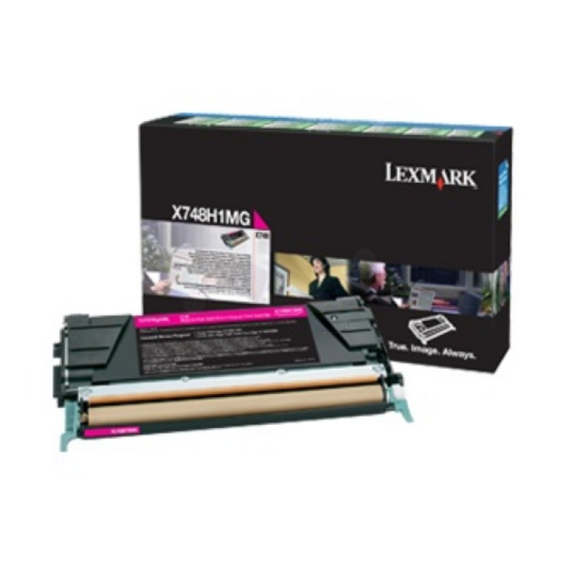 Lexmark X748H3MG cartucho de toner para X748de, X748dte, magenta