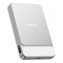 Belkin UltraCharge Pro Slim BPD022HQWH power bank magnético, 10000 mAh, 25 W, prateado, com ecrã