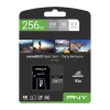 PNY PRO Elite P-SDU256V31100PRO-GE cartão de memória microSDXC, 256 GB, UHS-I U3, A1, V30, com adaptador SD