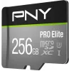 PNY PRO Elite P-SDU256V31100PRO-GE cartão de memória microSDXC, 256 GB, UHS-I U3, A1, V30, com adaptador SD