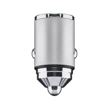 Cellularline Micron carregador de automóvel de 30 W, multiporta USB-C/USB-A