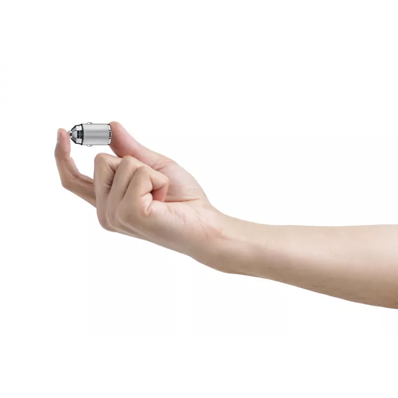 Cellularline Micron carregador de automóvel de 30 W, multiporta USB-C/USB-A