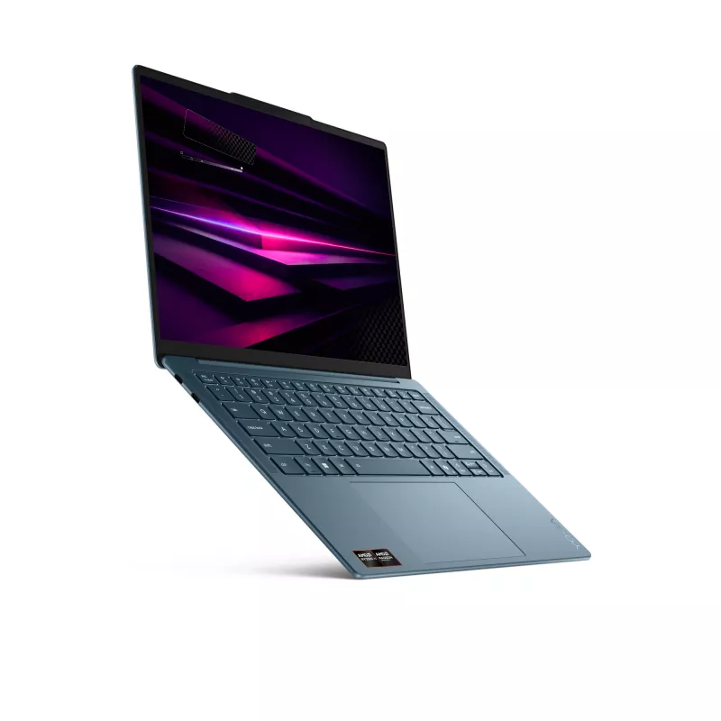 Portátil Lenovo Yoga 7 Slim 83QS007SGE de 14 polegadas, AMD Ryzen AI 7 445, 16 GB de RAM, SSD de 512 GB, Windows 11 Home (DE)