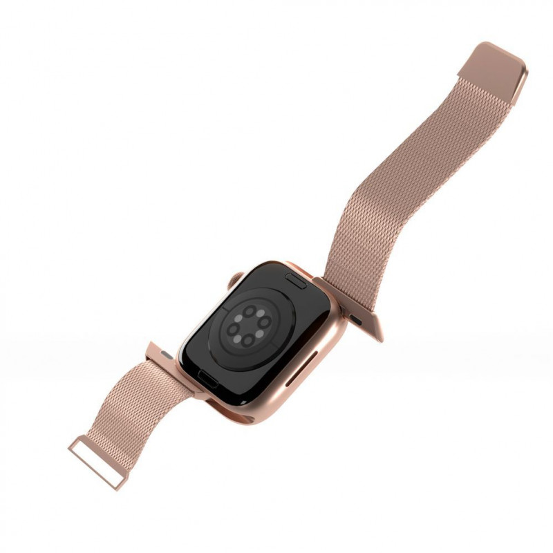 Puro Milanese PUMILAW40ROSE bracelete de aço inoxidável para Apple Watch 38/40/41 mm, rosa