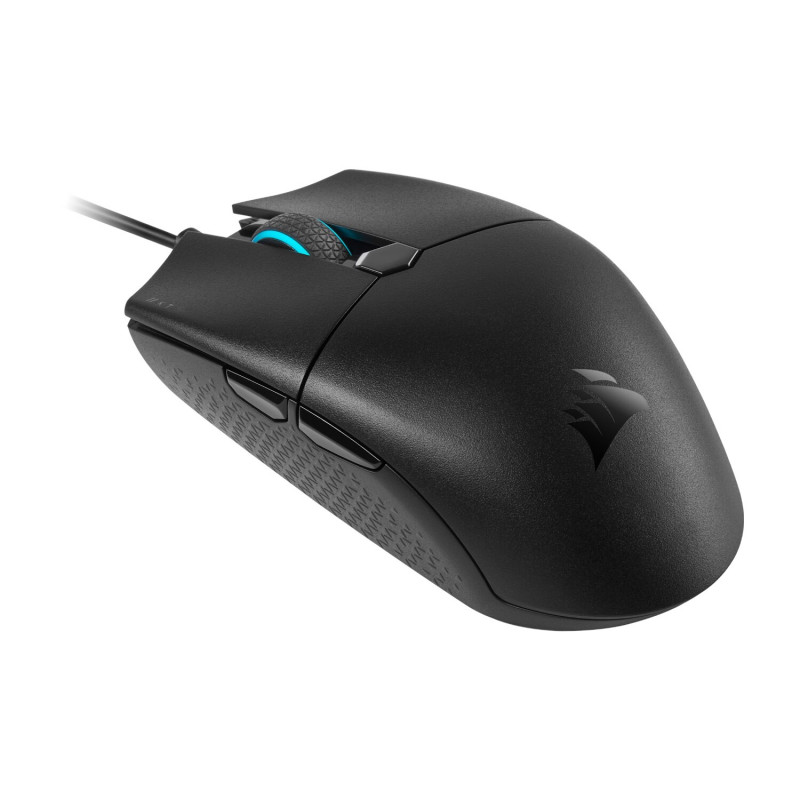 Corsair KATAR PRO CH-930C011-AP rato para jogos com fio, 12 400 DPI, RGB, preto