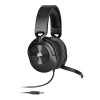 Corsair HS55 Surround CA-9011260-AP auscultadores para jogos com fio e microfone, Dolby Audio 7.1, preto carbono