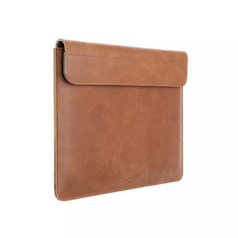 FIXED Oxford FIXOX2-PRO16-BRW capa para Apple MacBook Pro 16 (2019 e posteriores), castanha