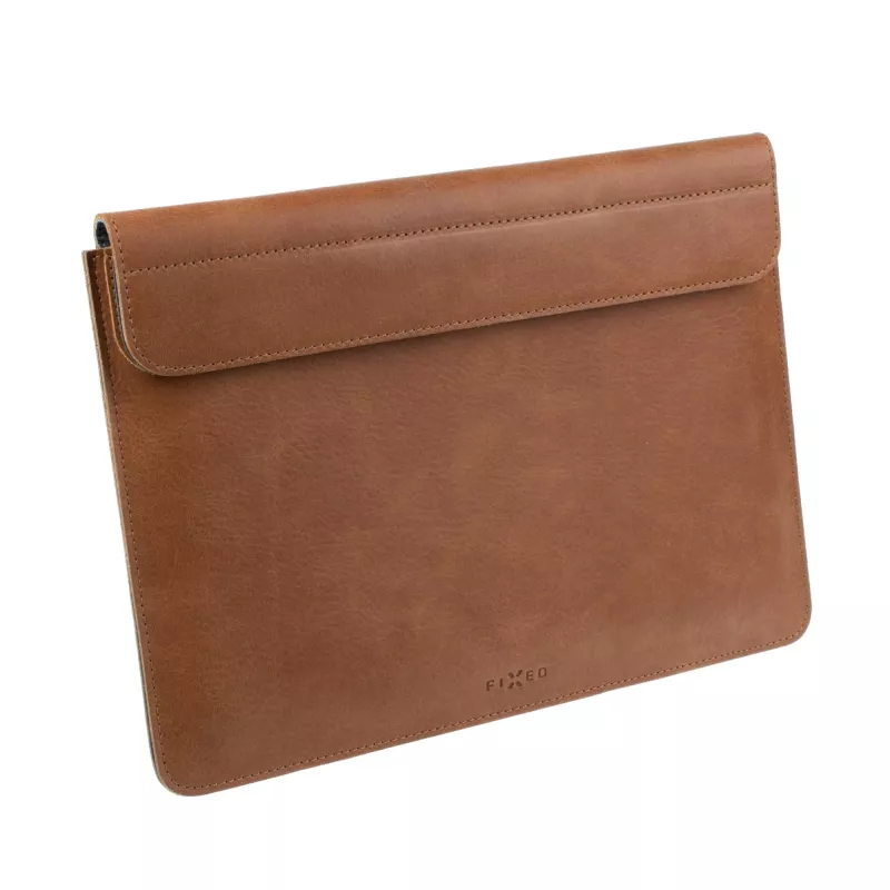 FIXED Oxford FIXOX2-PRO16-BRW capa para Apple MacBook Pro 16 (2019 e posteriores), castanha