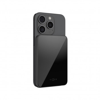 Fixed MagZen 10 Crystal bateria externa, Qi2, 10000 mAh, preta
