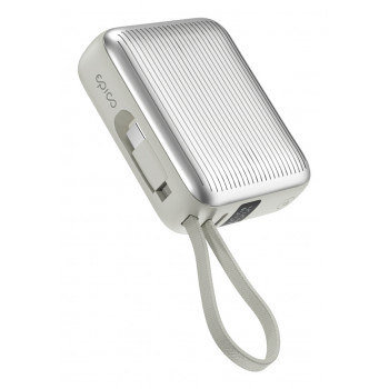 Epico UltraPack EP19 powerbank, 35W, 10000 mAh, cinzento