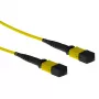 ACT 10 m cabo de ligação de fibra ótica monomodo 9/125 OS2, conectores MTP fêmea, polaridade A, RL7790
