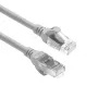ACT FC1000 cabo de patch ultraflexível, U/UTP CAT6A, TPE, RJ45 anti-enganche, 0,5 m, cinzento