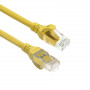ACT FC1810 cabo de rede U/UTP CAT6A em TPE ultraflexível com fichas RJ45, 10 m, amarelo