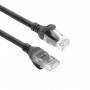 ACT FC1915 cabo de rede U/UTP CAT6A em TPE ultraflexível com fichas RJ45, 15 m, preto