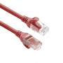 ACT FC1502 cabo patch U/UTP CAT6A ultraflexível, TPE, com proteção da patilha, RJ45, 2 m, vermelho