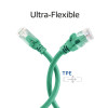 ACT FC1705 cabo patch U/UTP CAT6A, TPE, ultraflexível, RJ45, 5 m, verde