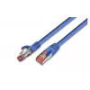 Wirewin Cat6 S/FTP RJ45 cabo patch, LSZH, garantia vitalícia, azul (PKW-PIMF-KAT6 15.0 BL)
