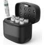 Hama 00223559 carregador de pilhas com 8 pilhas AAA Li-Ion, 780 mAh, carregamento por ranhura individual, USB-C
