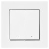 Osram SMART+ MATTER interruptor de parede inteligente, 2 canais, branco