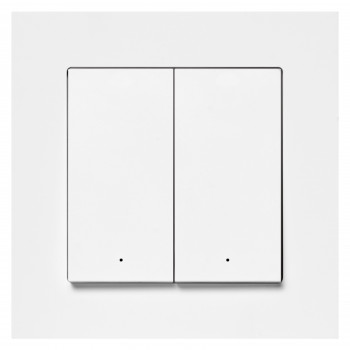 Osram SMART+ MATTER interruptor de parede inteligente, 2 canais, branco