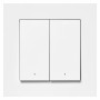 Osram SMART+ MATTER interruptor de parede inteligente, 2 canais, branco