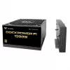 Thermaltake Dockpower FI 1200W fonte de alimentação para PC, 80 PLUS Gold, ATX 3.1, preta