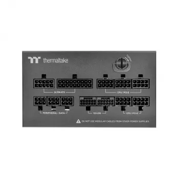 Thermaltake Dockpower FI 1200W fonte de alimentação para PC, 80 PLUS Gold, ATX 3.1, preta