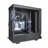 Thermaltake Pacific SR420 radiador fino para refrigeração líquida montada pelo utilizador, preto