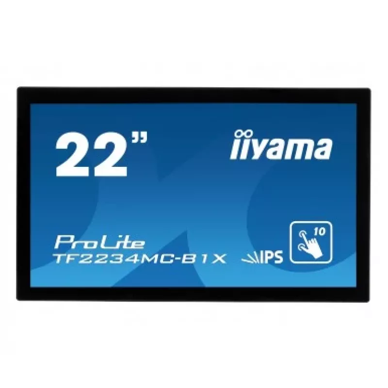 iiyama TF2234MC-B1X monitor multitoque de 21,5″ (55,9 cm), 16:9, DVI