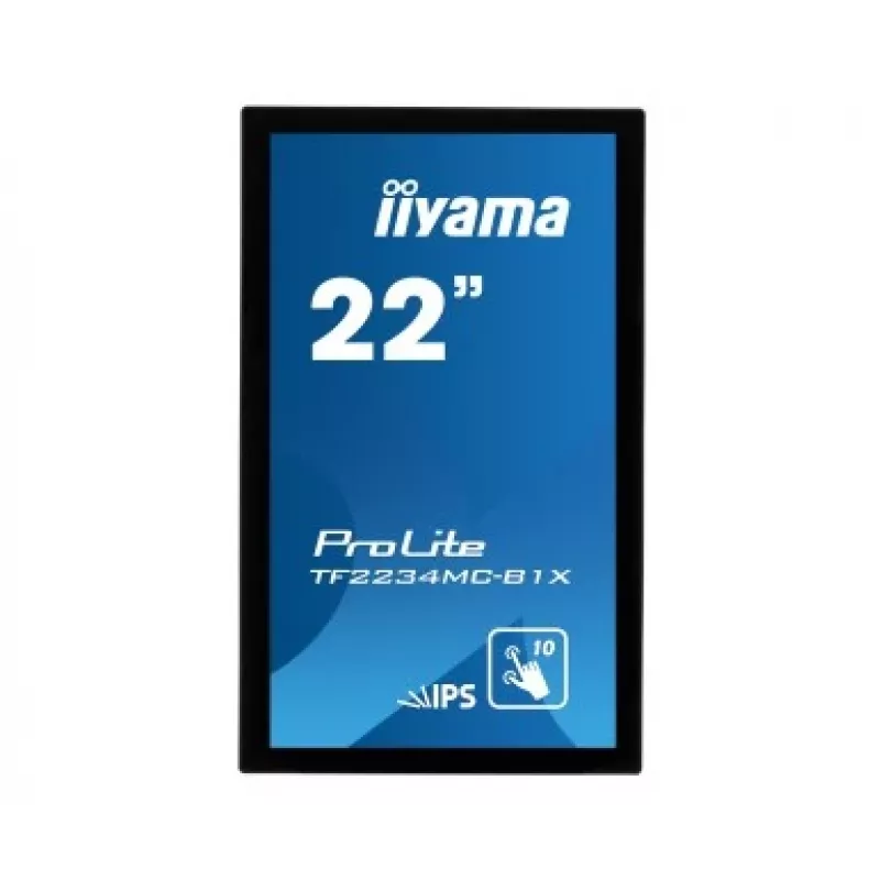 iiyama TF2234MC-B1X monitor multitoque de 21,5″ (55,9 cm), 16:9, DVI