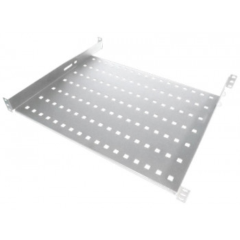 Alantec SA-P-19-1U-550-4-S prateleira fixa, 19″ 1U, profundidade 550 mm, cinzenta