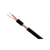 SSQ MIJM3 SS-1815 cabo de áudio, jack estéreo de 3,5 mm – 2x jack mono de 6,3 mm, 3 m, preto