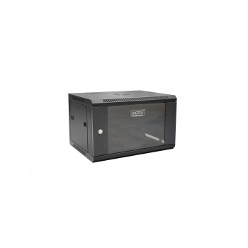 Armário rack de parede Digitus DN-W19 06U/450/B 6U, preto