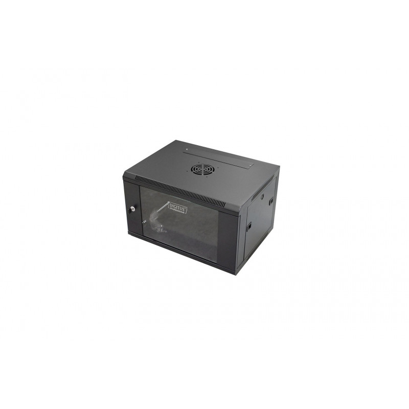 Armário rack de parede Digitus DN-W19 06U/450/B 6U, preto